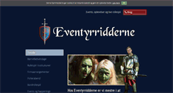Desktop Screenshot of eventyrridderne.dk